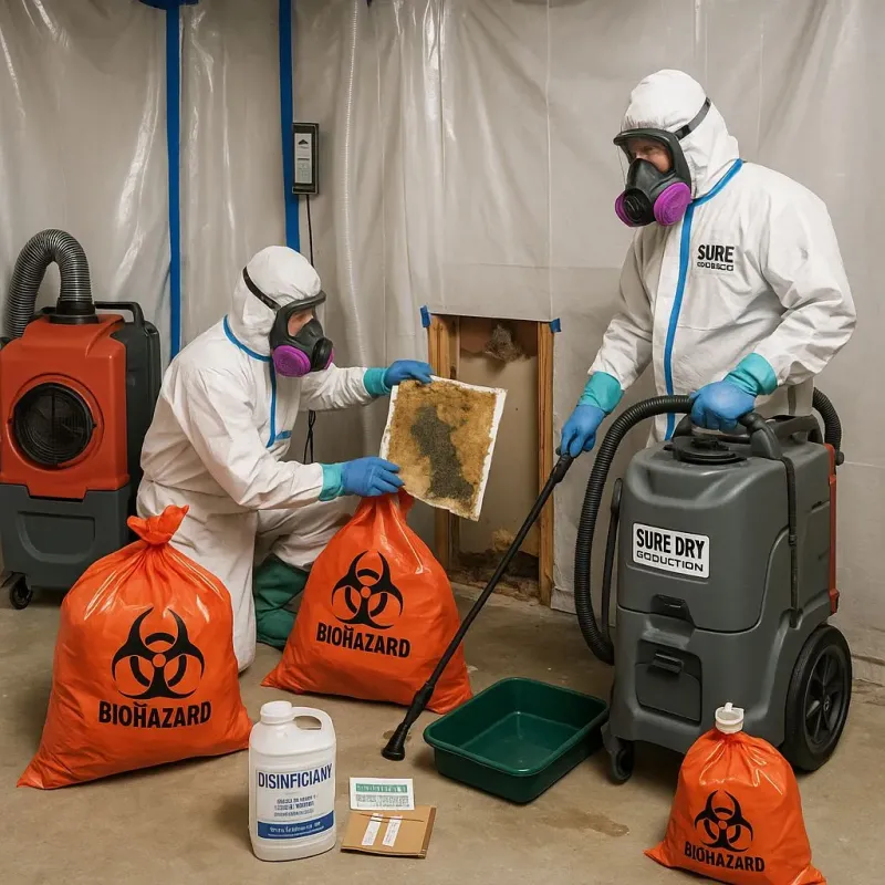 Contaminated Water Handling Protocols process in Brighton, IL