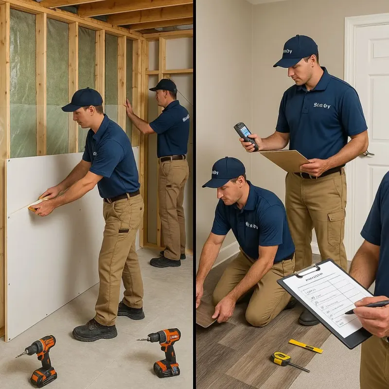 Repairs and Reconstruction process in Brighton, IL